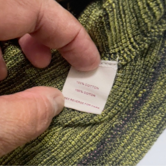 Free People Women's Green and Pink Dress size Lg. - Picture 7 of 10